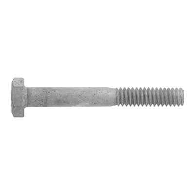 Hillman 1/4 in. D X 2-1/2 in. L Hot Dipped Galvanized Steel Hex Bolt 100 pk