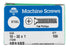 HILLMAN No. 10-32 X 1 in. L Phillips Flat Head Zinc-Plated Steel Machine Screws 100 pk