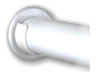 John Sterling Pro 1-3/8 in. L x 1-3/8 in. Dia. White Plastic Rod Socket (Pack of 25)