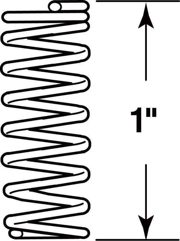 Prime-Line 1 in. L X 3/16 in. D Compression Spring 6 pk