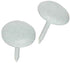 Hillman Large Brass-Plated White Brass Furniture Nails 25 pk (Pack of 6)