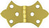 National Hardware 3-1/16 in. W X 1-11/16 in. L Solid Brass Gold Steel Decorative Hinge 1 pk