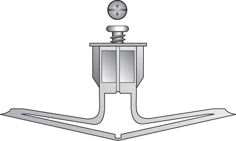 Hillman 1/8 in. Dia. x 1/8 in. Small in. L Zinc Pan Head Pop-Toggle Anchors 10 pk (Pack of 6)