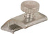 Prime-Line Mill Aluminum Storm Door Panel Clip For 1/2 inch 8 pk (Pack of 6)