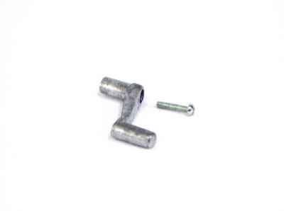 US Hardware Mill Silver Zinc Universal Window Crank For Universal