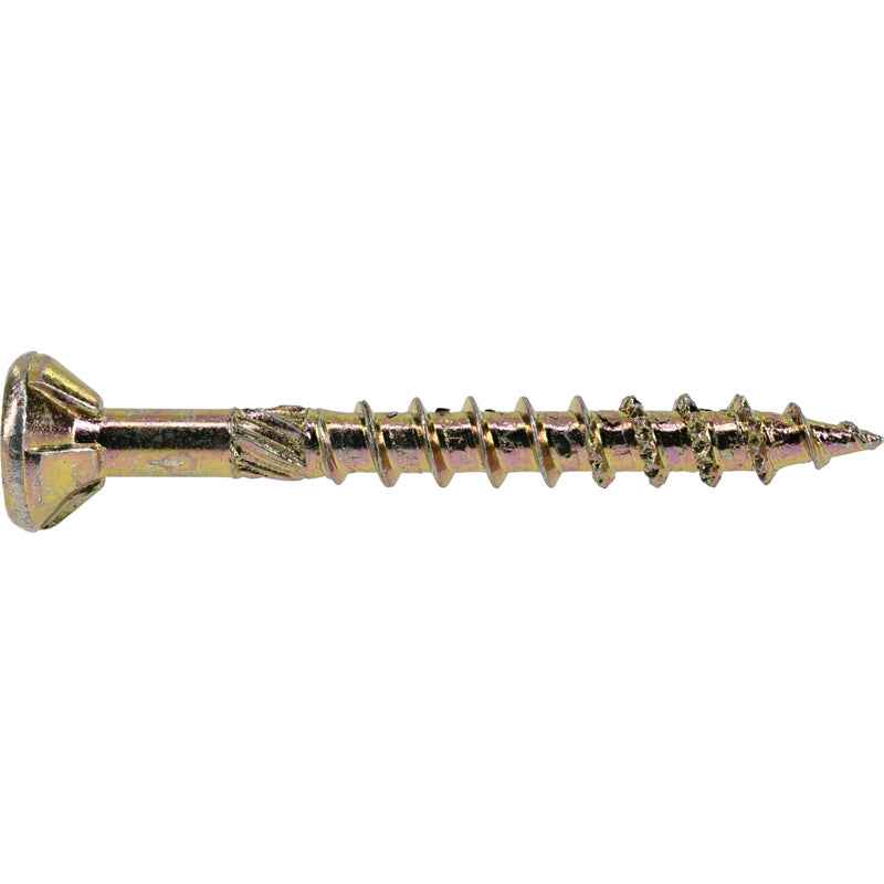 Hillman Power Pro No. 8  x 1-1/2 in. L Star Wood Screws 1 lb.