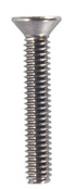 HILLMAN No. 8-32 Ga. X 1 in. L Phillips Flat Head Stainless Steel Machine Screws 100 pk