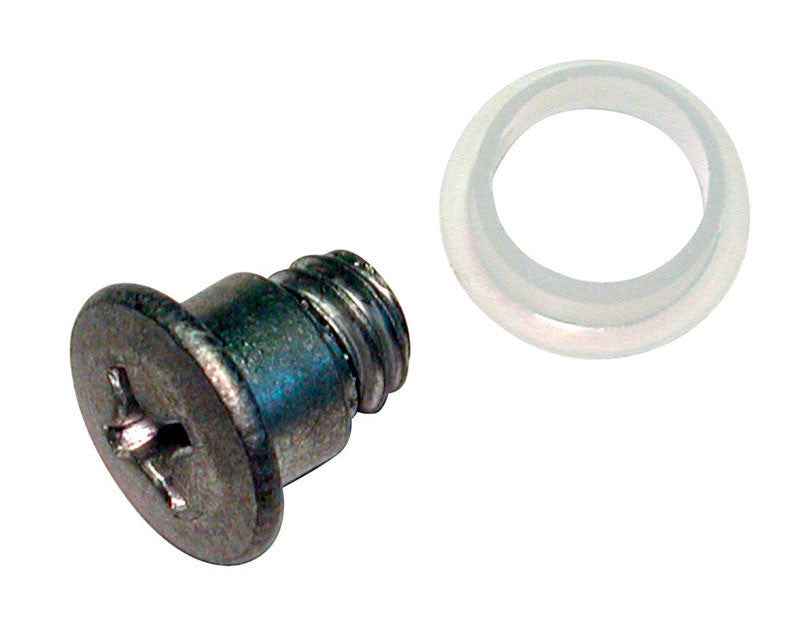Barton Kramer Silver Aluminum Window Bolt 1/2 in. L X 0.43 in. H 1 pk