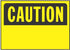 Hillman English Yellow Caution Sign 10 in. H X 14 in. W (Pack of 6)