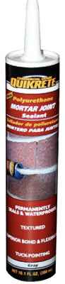 Quikrete Gray Polyurethane Outdoor Mortar Joint Sealant 12 Linear ft. Coverage 10.1 oz.