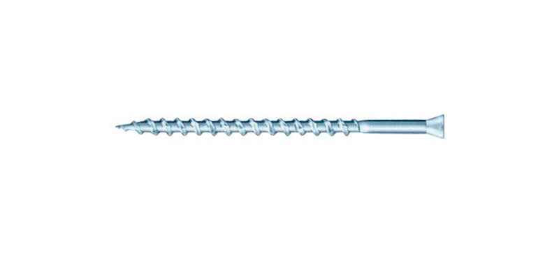 Quik Drive No. 7 Sizes X 2.5 in. L Silver Square Trim Head Deck Screws 1000 pk