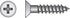 HILLMAN No. 6 X 1-3/4 in. L Phillips Zinc-Plated Coarse Wood Screws 100 pk