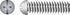 HILLMAN No. 6-32 Ga. X 2-1/2 in. L Combination Round Head Zinc-Plated Steel Machine Screws 100 pk