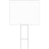 Hillman White Blank Sign 20 in. H X 24 in. W (Pack of 6)