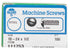 HILLMAN No. 10-24 in. X 1/2 in. L Combination Truss Head Zinc-Plated Steel Machine Screws 100 pk