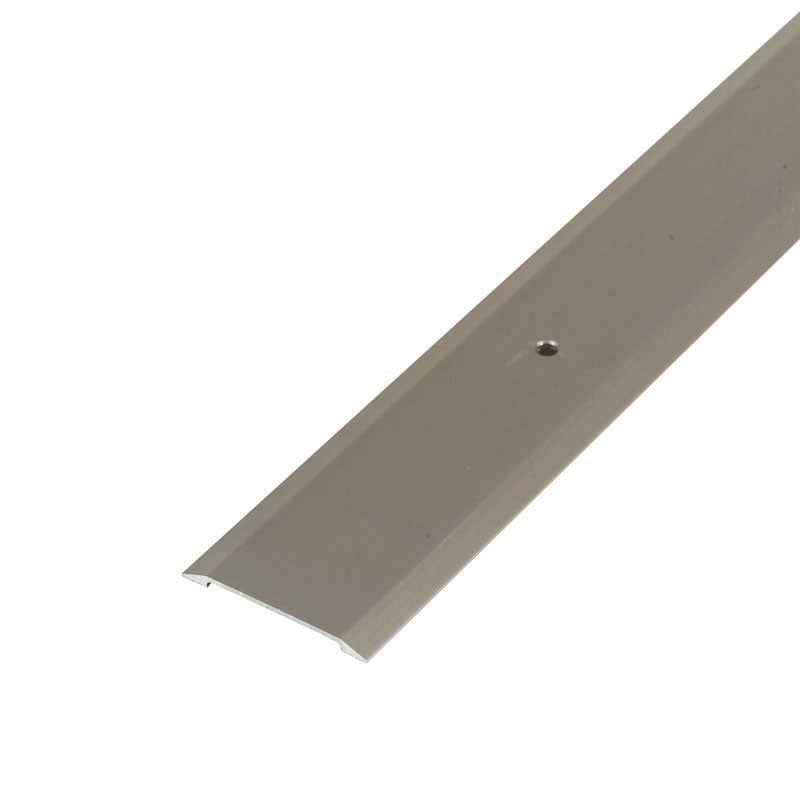 M-D BUILDING PRODUCTS 0.13 in. H X 1.75 in. W X 36 in. L Satin Nickel Aluminum Flat Top Threshold