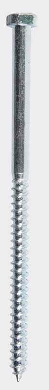 Hillman 3/8 in. X 7 in. L Hex Zinc-Plated Steel Lag Screw 50 pk