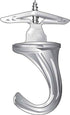 Hillman White Versa Hook Small for General Household Applications 35 lbs. Capacity  (Pack of 5)