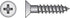 HILLMAN No. 6 X 5/8 in. L Phillips Coarse Wood Screws 100 pk