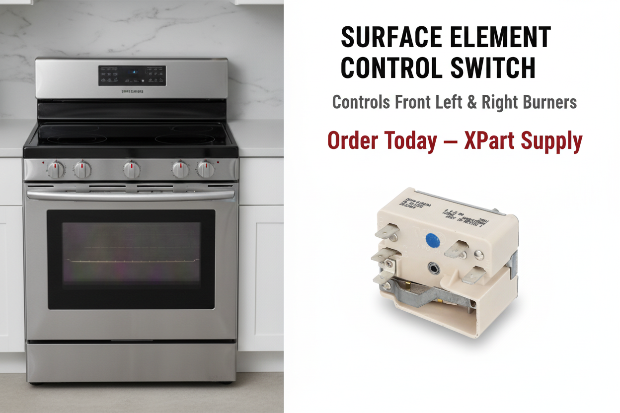 DG44-01009A Samsung Range Surface Element Control Switch — Sales Banner