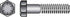 HILLMAN 3/4 in. D X 4-1/2 in. L Heat Treated Steel Hex Head Cap Screw 20 pk