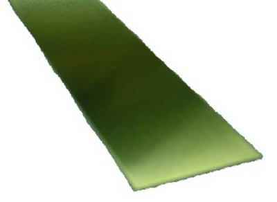 K&S 0.016 in. X 1 in. W X 12 in. L Mill Brass Plain Metal Strip