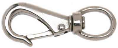 Campbell Chain 3/4 in. Dia. x 3-29/32 in. L Polished Stainless Steel Quick Snap 190 lb. (Pack of 10)