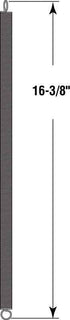 Prime-Line 16-3/8 in. L x 5/16 in. Dia. Wood Screen Door Spring 1 pk (Pack of 10)