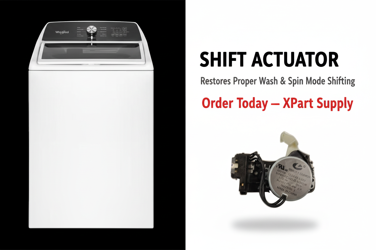 W11481722 Whirlpool Washer Shift Actuator – Sales Image | XPart Supply Canada