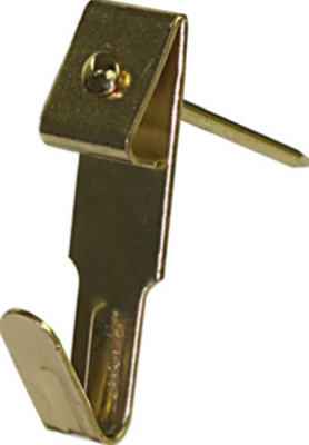 Hillman AnchorWire Brass-Plated Gold Professional Picture Hanger 10 lb. 5 pk (Pack of 10)