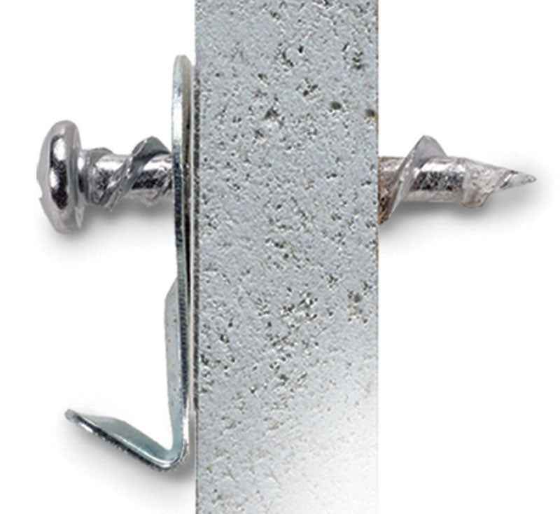Hillman WALL DOG Chrome Gold Self-Drilling Picture Hanger 50 lb. 10 pk (Pack of 10)