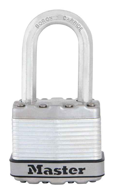 Master Lock 3-13/32 in. H X 1-3/4 in. W X 1.5 in. L Stainless Steel Ball Bearing Locking Weather-Res