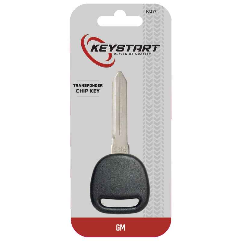 KeyStart Transponder Key Automotive Chipkey B112-PT Double For GM