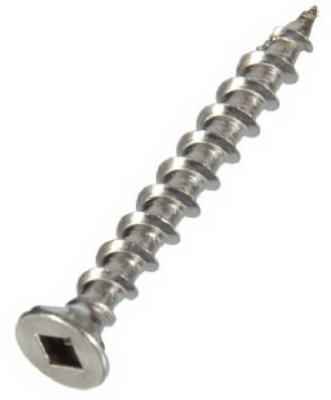 Hillman Weather Maxx 1 No. 10 X 2-1/2 in. L Square Flat Head Deck Screws 25 pk