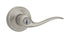Kwikset SmartKey Tustin Satin Nickel Entry Door Knob KW1 1-3/4 in.