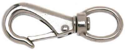 Campbell Chain 3/4 in. Dia. x 3-29/32 in. L Polished Stainless Steel Quick Snap 190 lb. (Pack of 10)