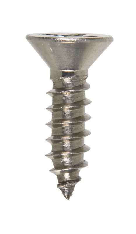 HILLMAN No. 12 X 3/4 in. L Phillips Flat Head Sheet Metal Screws 100 pk