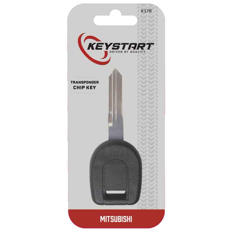 KeyStart Transponder Key Automotive Chipkey MIT13PT Double For Mitsubishi