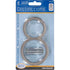 Hillman Distinctions 5 in. Silver Brushed Nickel Screw-On Number 8 1 pc (Pack of 3)