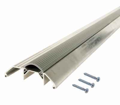 M-D BUILDING PRODUCTS 1.125 in. H X 3.75 in. W X 36 in. L Aluminum Deluxe High Threshold Silver