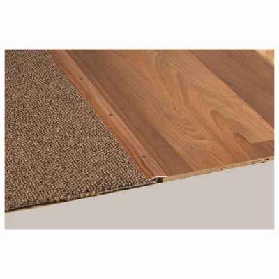 M-D BUILDING PRODUCTS METAL DECOR 0.3 in. H X 1.38 in. W X 72 in. L Cherry Aluminum Carpet T