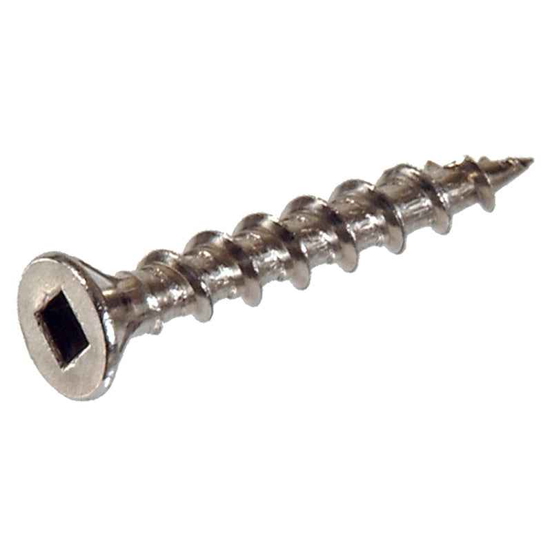 HILLMAN Deck Plus No. 8 Ga. X 1-5/8 in. L Stainless Steel Star Flat Head Deck Screws 25 pk