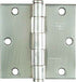National Hardware 3.5 in. L Silver Door Hinge 1 pk