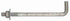 Hillman 1/2 in. D X 8 in. L Steel Round Head Anchor Bolts 50 pk