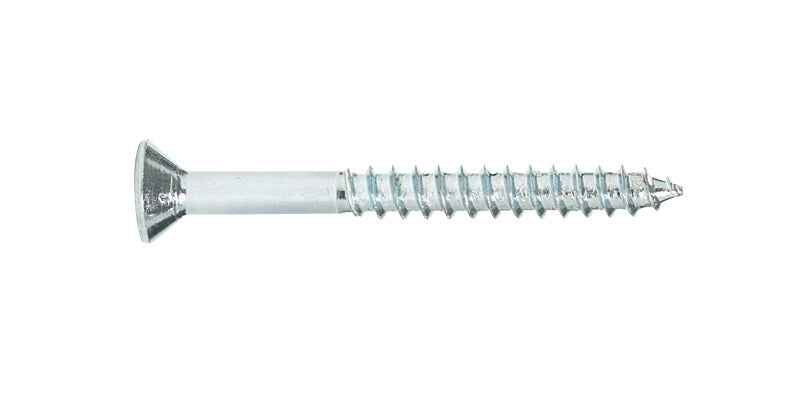 Hillman No. 14 X 2-1/2 in. L Phillips Zinc-Plated Wood Screws 100 pk
