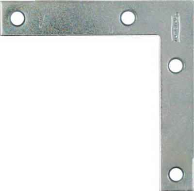 National Hardware 3-1/2 in. H X 5/8 in. W X 0.07 in. D Zinc-Plated Steel Outside Corner Brace