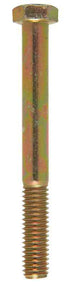 HILLMAN 3/8 in. D X 3-1/2 in. L Heat Treated Steel Hex Head Cap Screw 50 pk