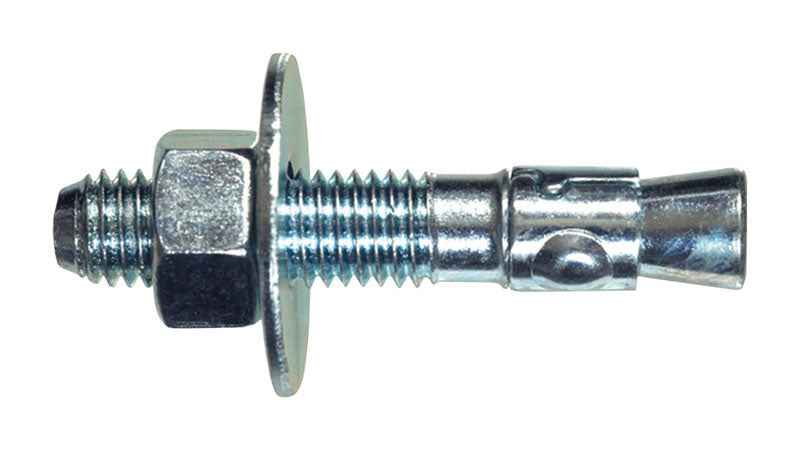 HILLMAN 3/4 in. D X 7 in. L Steel Round Head Wedge Anchor 10 pc