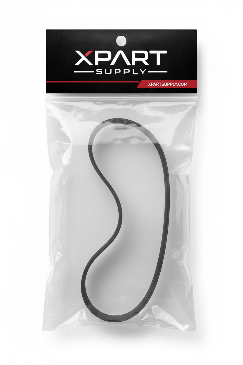 WPW10006384 Whirlpool Washer Drive Belt – Retail Bag Mockup | XPart Supply Canada