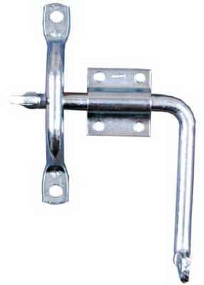 National Hardware 5.62 in. H X 0.78 in. W X 5.83 in. L Zinc-Plated Steel Slide-Action Door/Gate Latc